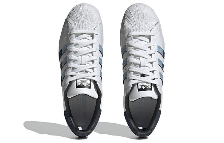 adidas Superstar Shoes 'White Navy' HQ2207 - Image 5