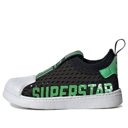 (TD) adidas Superstar 360 2.0 'Black Collegiate Green' HQ4056