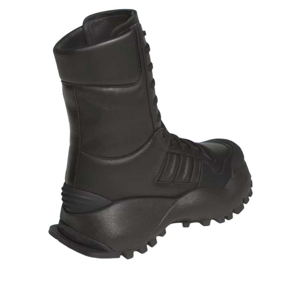 adidas x Willy Chavarria Forum Boot High 'Black Carbon' HQ4879 - Image 5