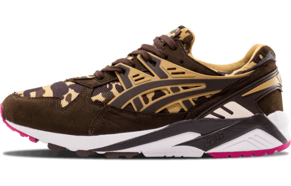 ASICS x A Bathing Ape Gel-Kayano Trainer 'Brown Camo' HQ50U-8861 - Image 2
