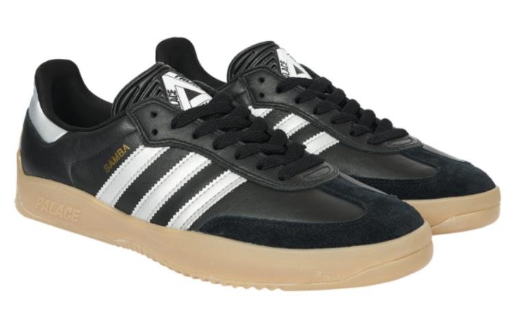 adidas x Palace Puig Samba 'Black Silver' HQ6099 - Image 2