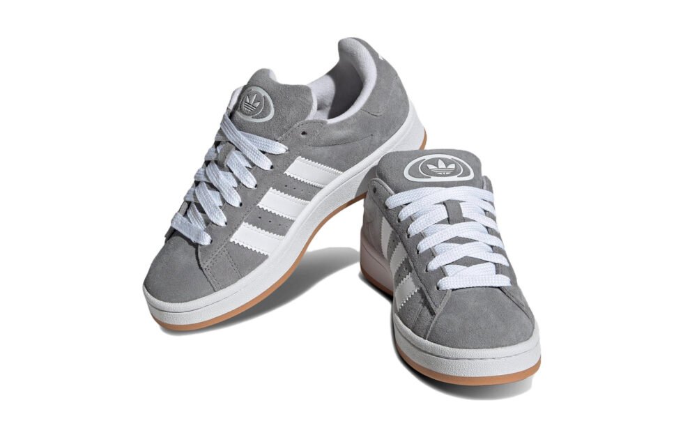 (GS) adidas Campus 00s J 'Grey Gum' HQ6507 - Image 2