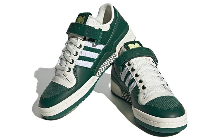 adidas Forum 84 Low 'Green White' HQ7002 - Image 3
