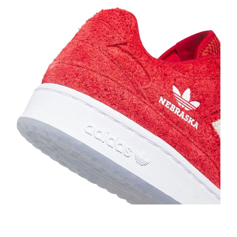 adidas Forum Low CL 'Nebraska' HQ7487 - Image 5