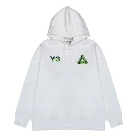 adidas Y-3 x PALACE Logo Hoodie 'White' HT3754