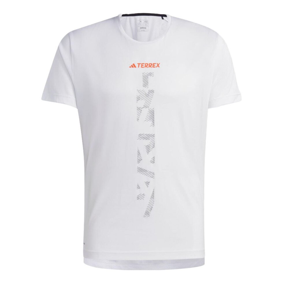adidas TERREX Agravic Trail Running Tee 'White' HT9442