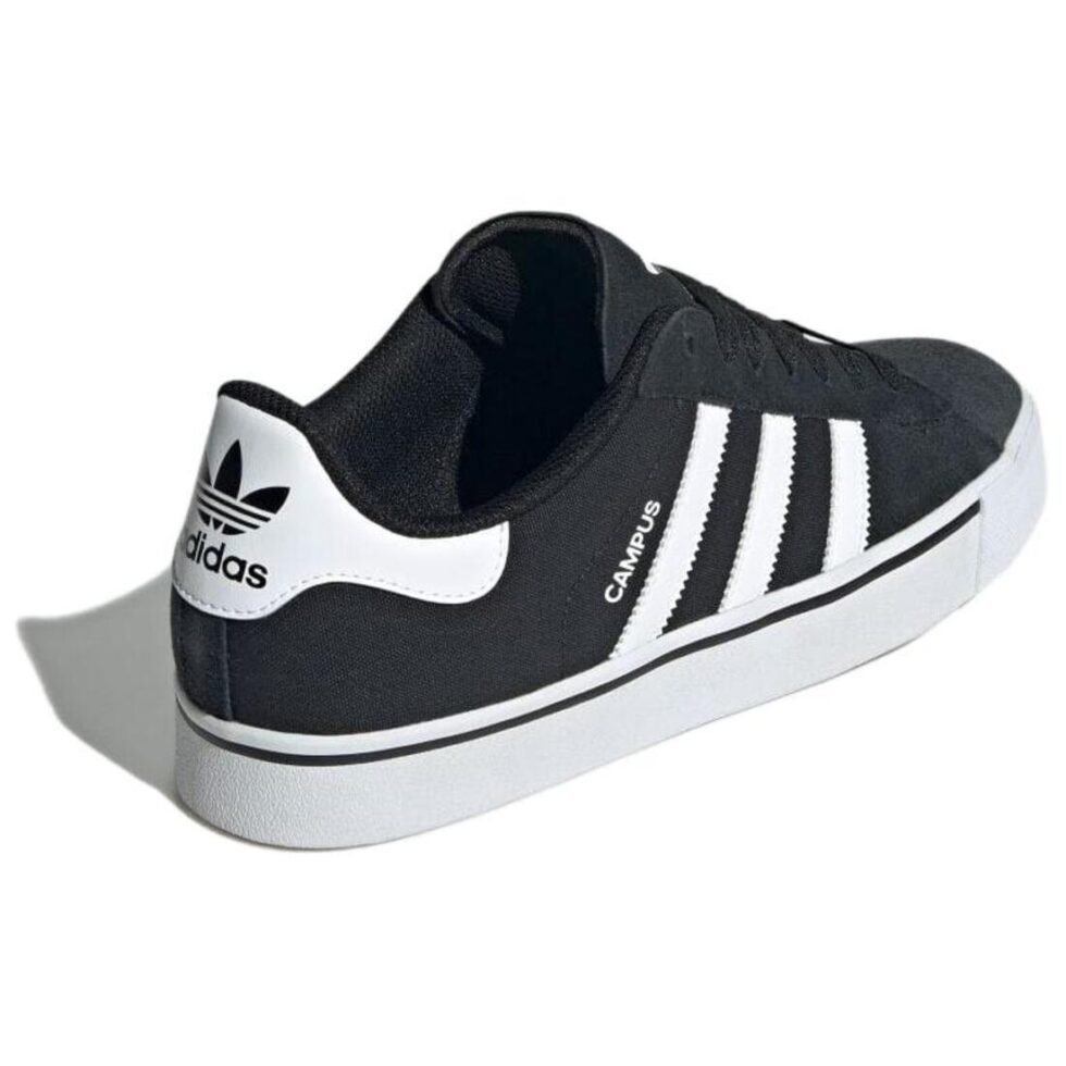 adidas Originals Campus Vulc 'Black White' ID1372 - Image 3