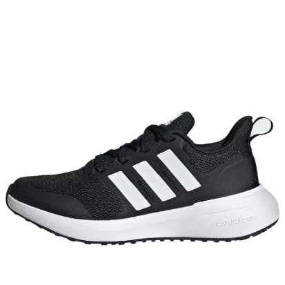 (GS) adidas FortaRun 2.0 Cloudfoam 'Black White' ID2360