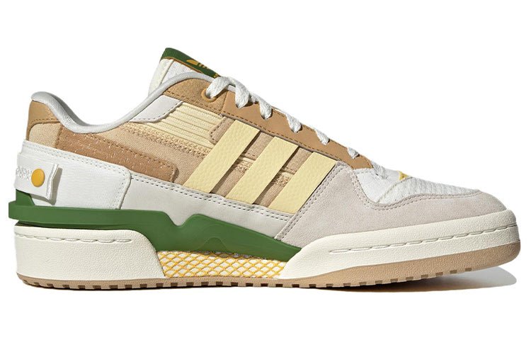 adidas Originals FORUM Exhibit Low 'Beige Green' ID2562 - Image 2