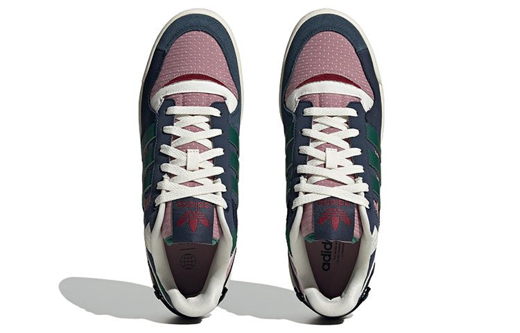 adidas originals FORUM Exhibit Low 'Navy Multi' ID2563 - Image 5