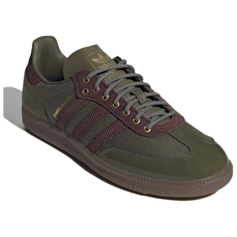 adidas x ALWAYTH Samba OG 'Olive Strata' ID3263 - Image 4