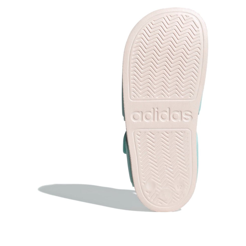 (PS) adidas Adilette Sandals Asia Sizing 'Teal White' ID3379 - Image 5
