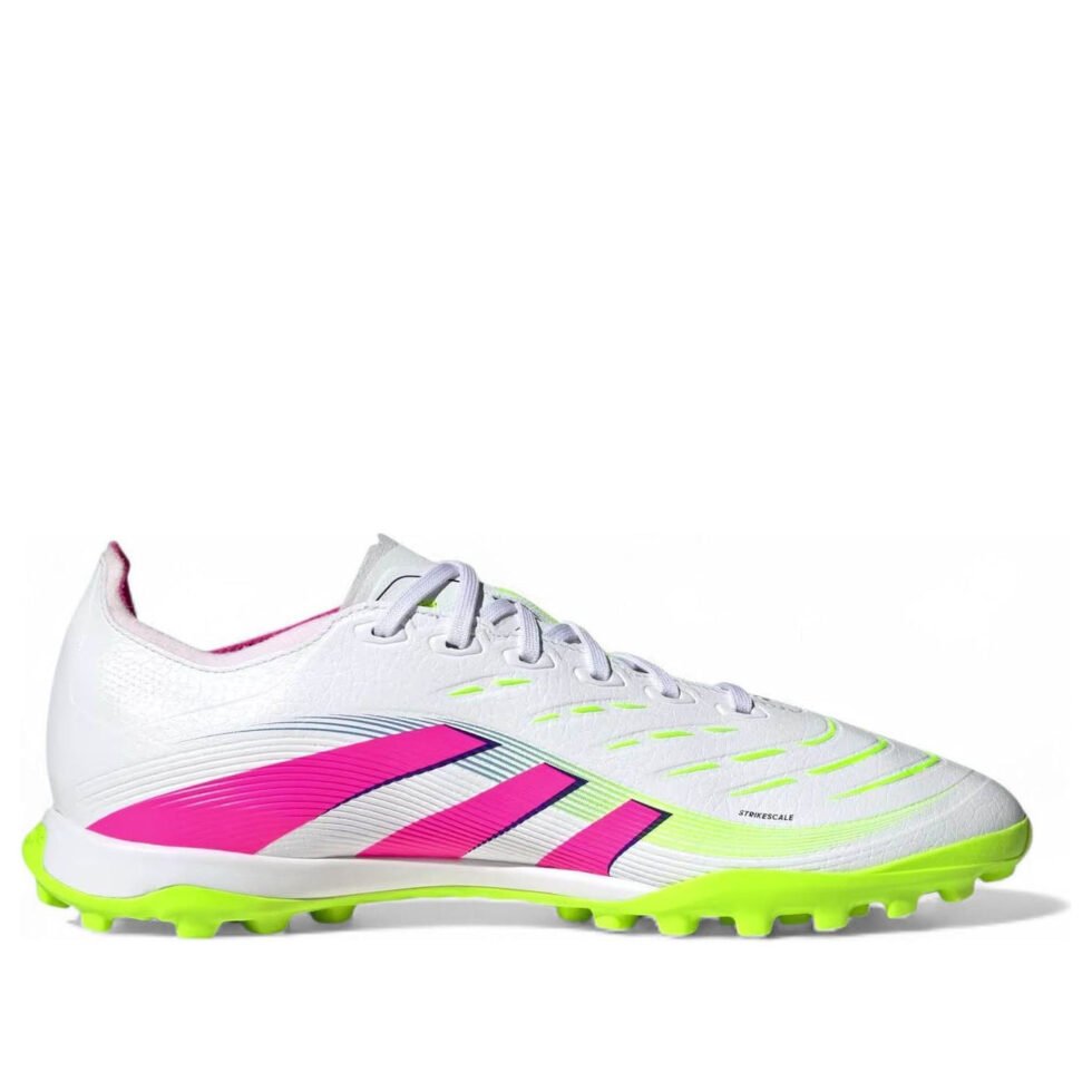 adidas Predator League 'White Lucid Pink Lemon' ID3767 - Image 2