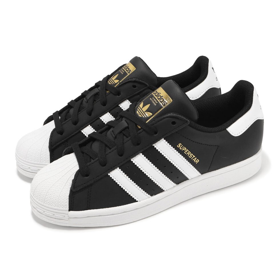adidas Superstar 'Black White Gold' ID4636 - Image 3
