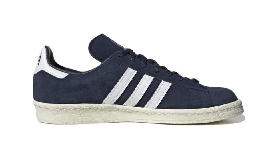 adidas x A Bathing Ape Campus 80s '30th Anniversary - Navy' ID4770 - Image 2