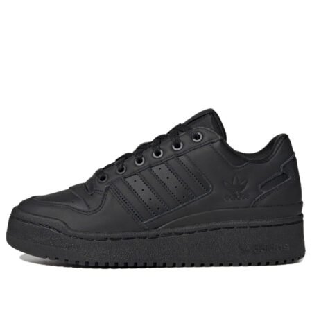 (WMNS) adidas Forum Bold Stripes 'Triple Black' ID6844