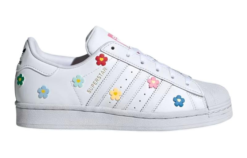 (GS) adidas Originals Superstar x Hello Kitty Shoes 'White' ID7279 - Image 2