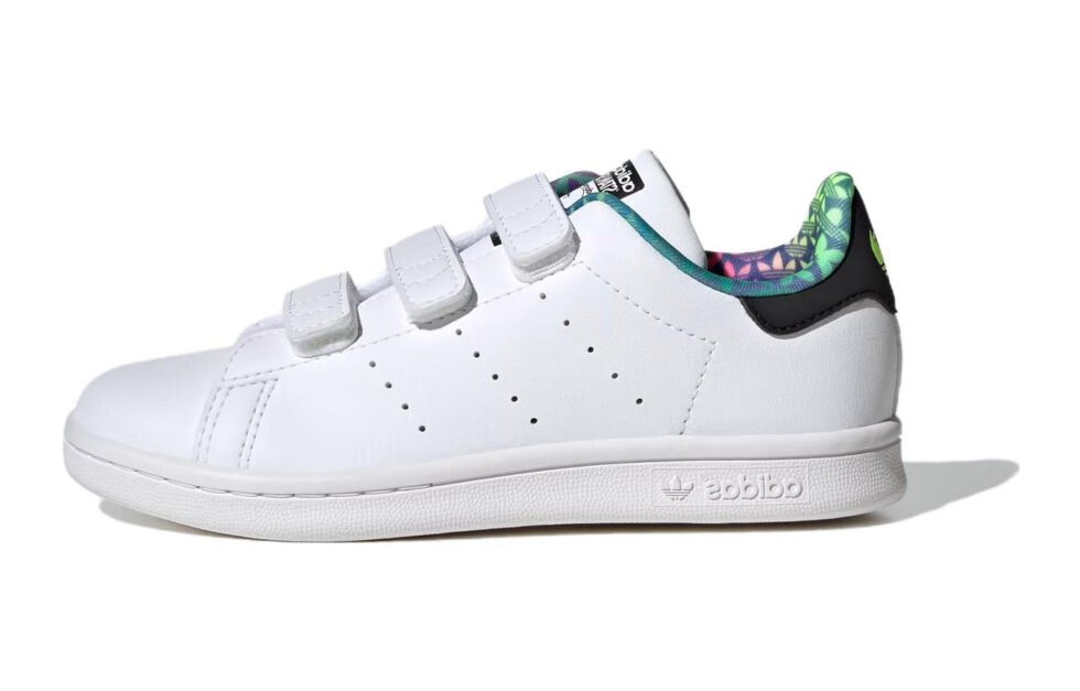 (PS) adidas Stan Smith 'Cloud White Black' ID7700 - Image 2
