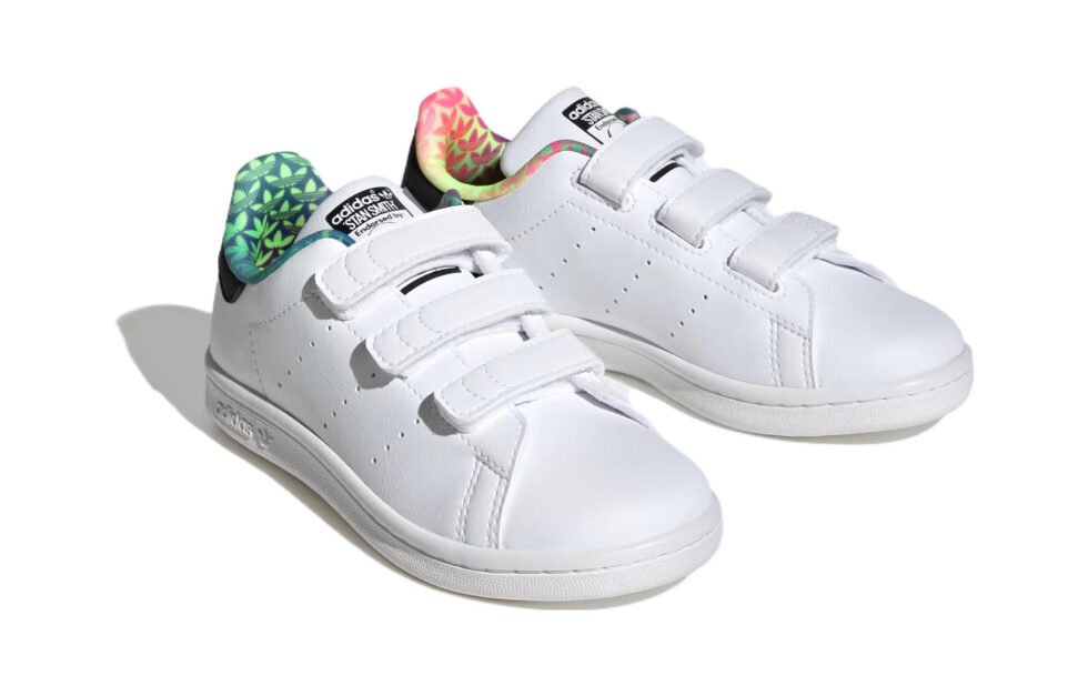 (PS) adidas Stan Smith 'Cloud White Black' ID7700 - Image 4