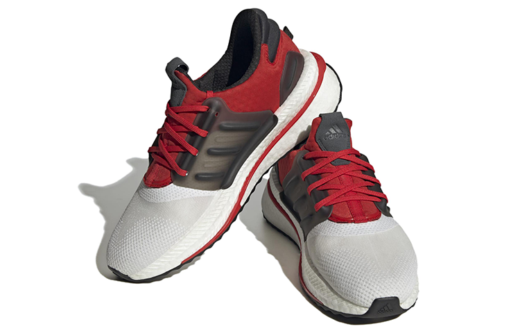 adidas X_PLRBOOST 'White Vivid Red' ID9433 - Image 3