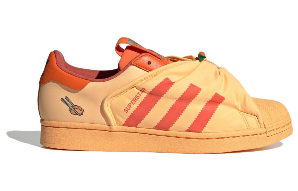 adidas x melting sadness Superstar 'Orange' ID9475 - Image 3
