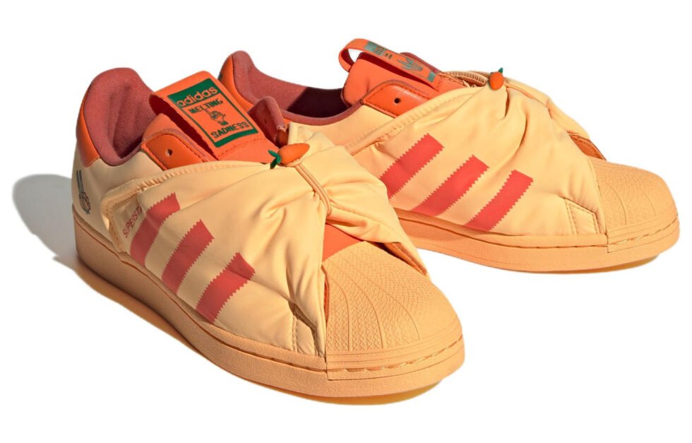 adidas x melting sadness Superstar 'Orange' ID9475 - Image 5