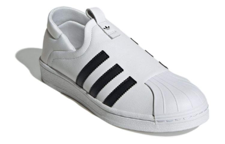 (WMNS) adidas Superstar Slip-On 'Cloud White' IE0399 - Image 4