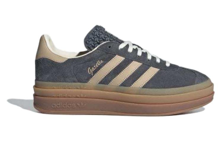 (WMNS) adidas Gazelle Bold 'Grey Magic Beige Gum' IE0428 - Image 2