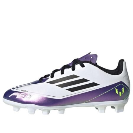 (PS) adidas Messi F50 Club FXG 'White Unity Purple' IE9088