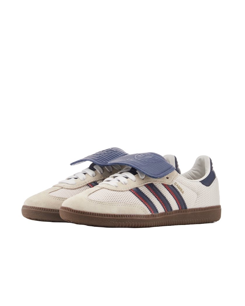 adidas Samba OG 'Crystal White Dark Blue' IE9169 - Image 3