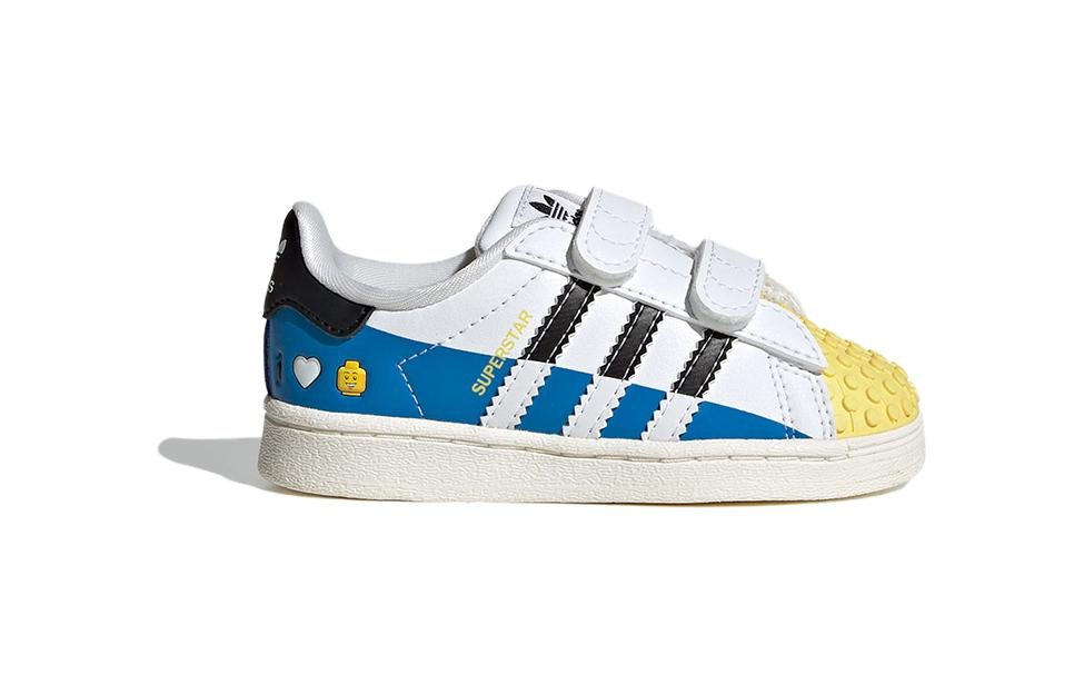 (TD) adidas Superstar x LEGO 'White Yellow Blue' IF2913 - Image 2