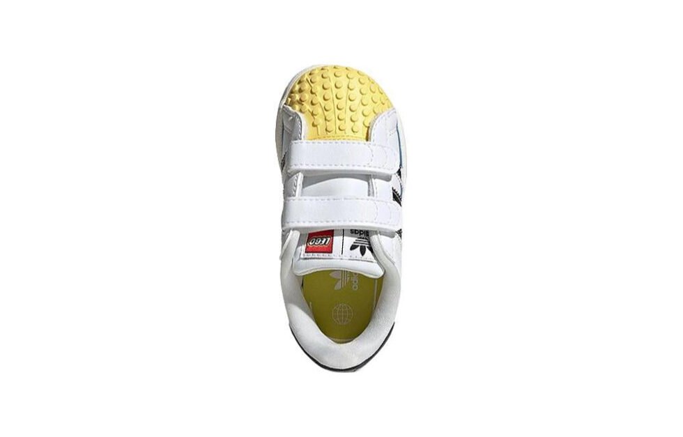 (TD) adidas Superstar x LEGO 'White Yellow Blue' IF2913 - Image 4