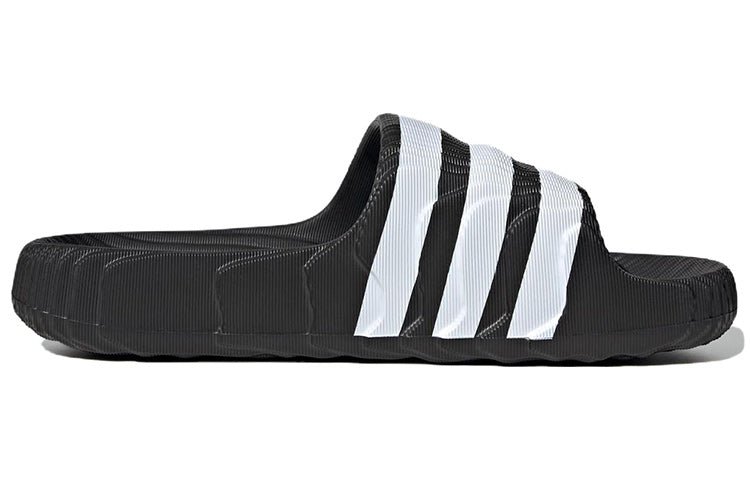 adidas originals Adilette 22 'Black White' IF3670 - Image 2