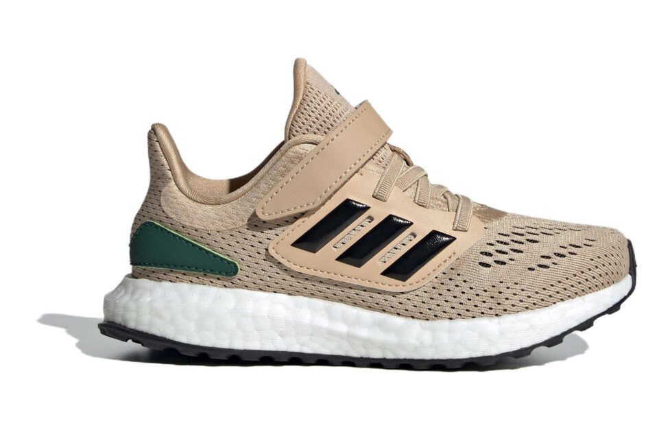 (GS) adidas PureBoost 22 Primeknit 'Beige White' IF5553 - Image 2