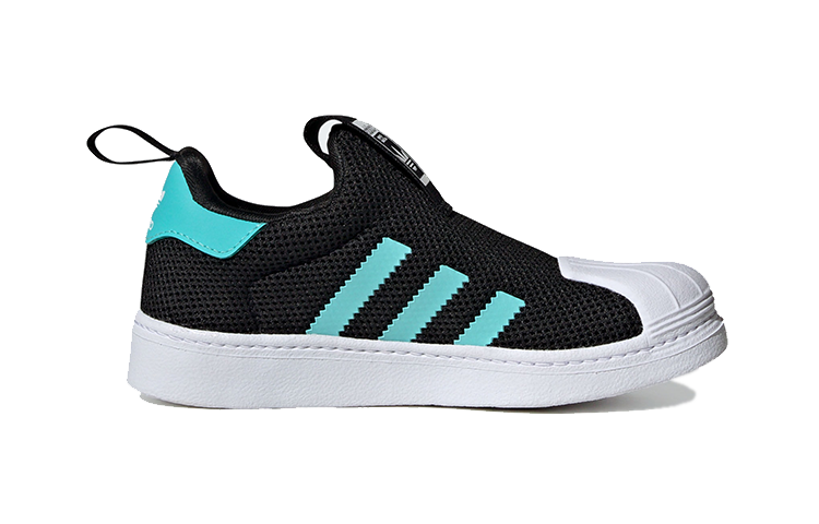 (PS) adidas Originals Superstar 360 'Black Aqua White' IF5920 - Image 2