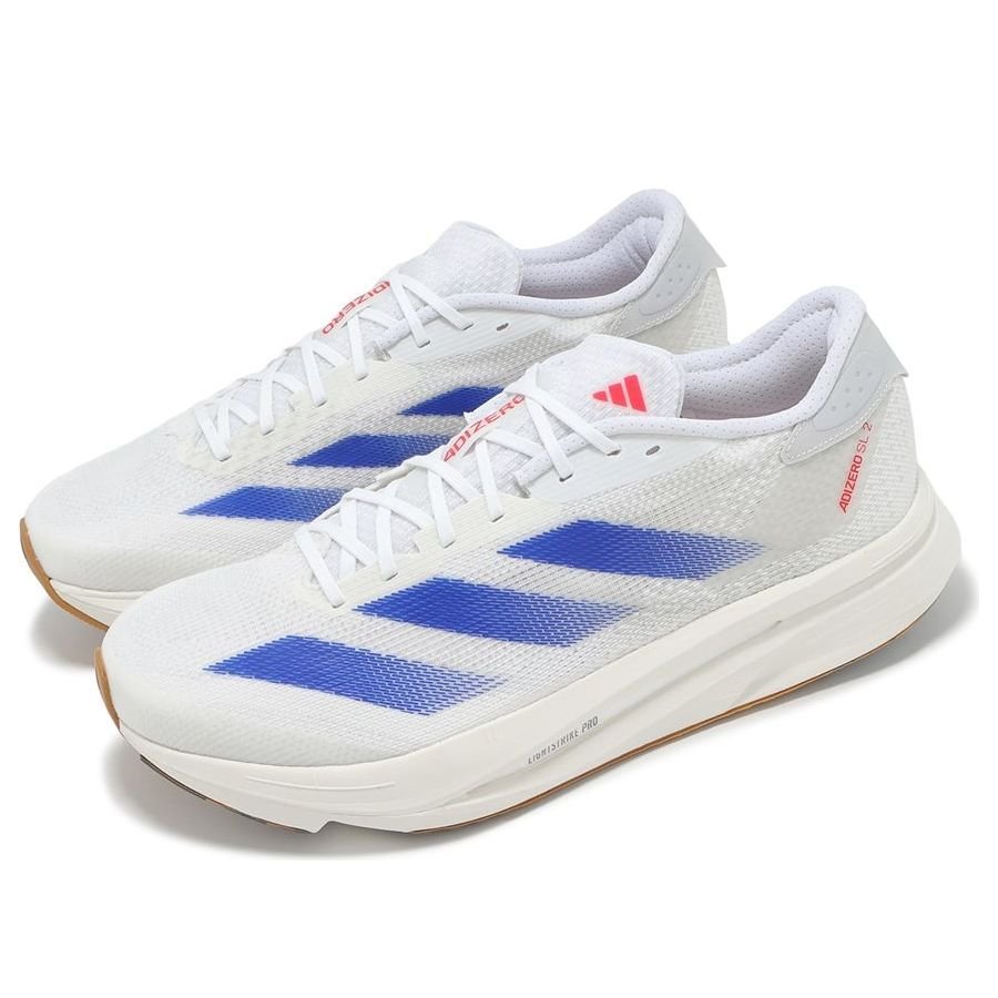 adidas Adizero SL2 'Cloud White Royal Blue Pure Ruby' IF9383 - Image 3