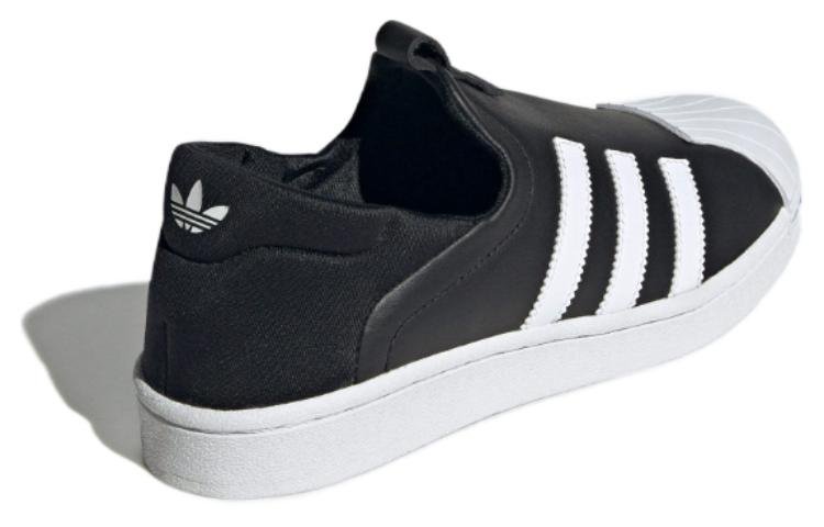 (WMNS) adidas Superstar Slip-On 'Black White' IG5717 - Image 5