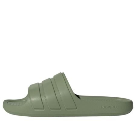 adidas Adilette Flow Slides Asia Sizing 'Green' IG6865