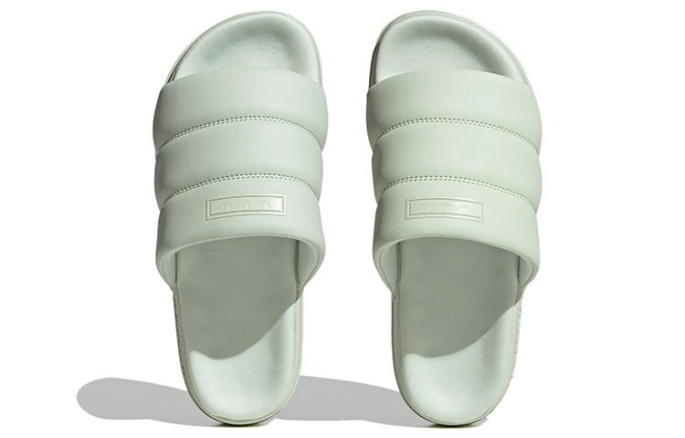 (WMNS) adidas Adilette Essential Slide 'Linen Green' IG7150 - Image 6