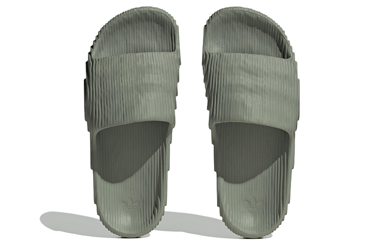 (WMNS) adidas Adilette 22 Slides 'Silver Green Core Black' IG8264 - Image 5