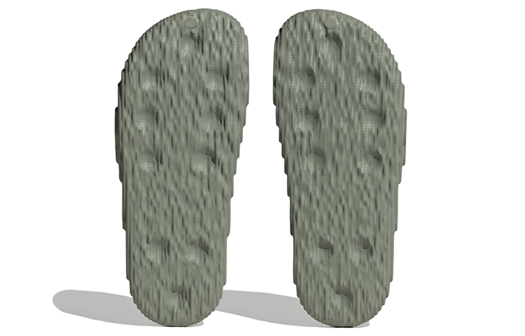 (WMNS) adidas Adilette 22 Slides 'Silver Green Core Black' IG8264 - Image 6