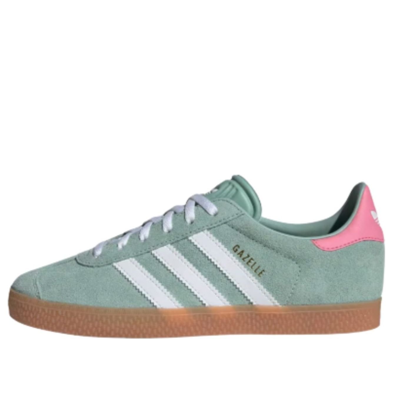 (GS) adidas Gazelle 'Hazy Green Bliss Pink' IG9152