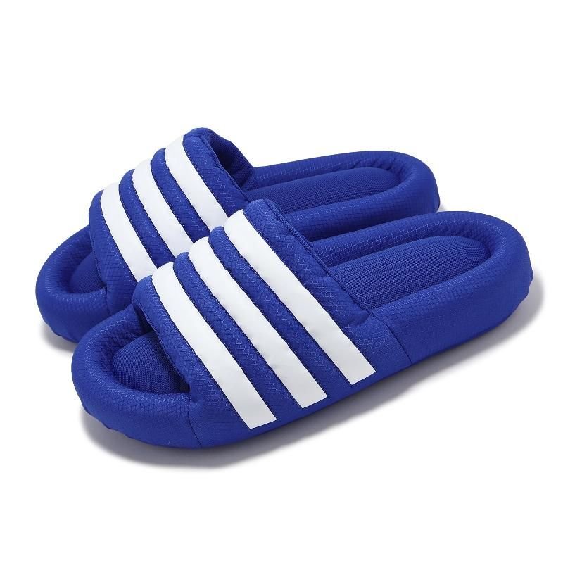 adidas Adilette 24 Slides Asia Sizing 'Royal Blue White' IG9300 - Image 3