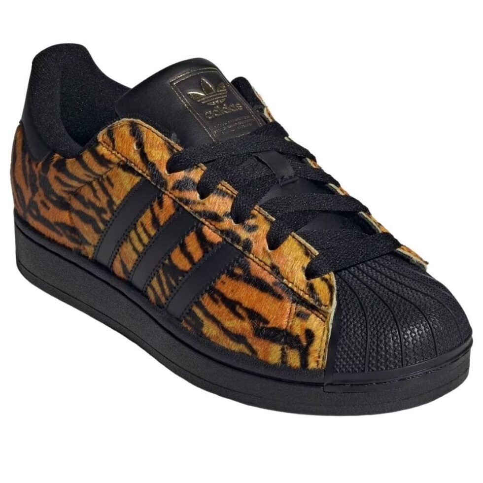 (WMNS) adidas Superstar II 'Tiger Print' IH1633 - Image 4