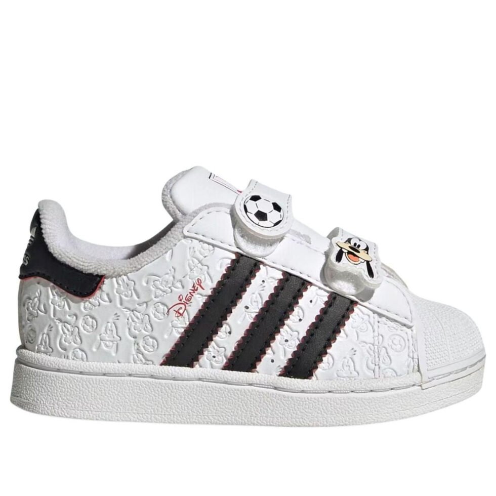 (TD) adidas x Disney Superstar II Comfort Closure 'White Black Red' IH1744 - Image 2