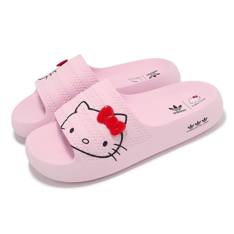 (WMNS) adidas x Hello Kitty Adilette Ayoon Slides Asia Sizing 'Hello Kitty' IH2680 - Image 3