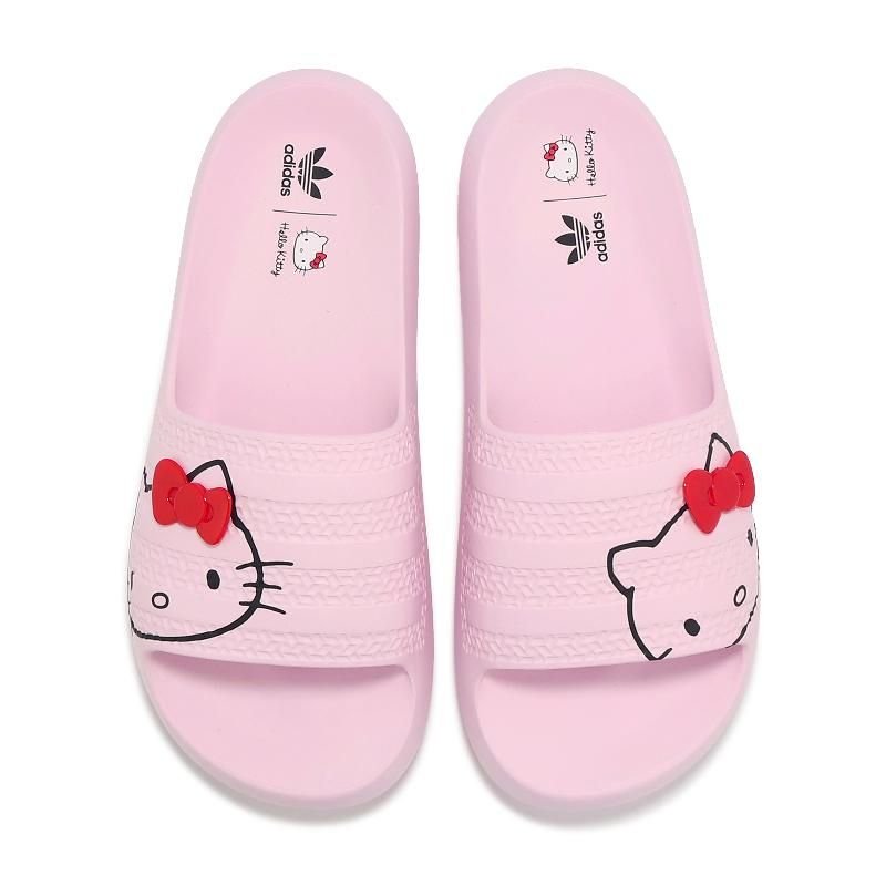 (WMNS) adidas x Hello Kitty Adilette Ayoon Slides Asia Sizing 'Hello Kitty' IH2680 - Image 4