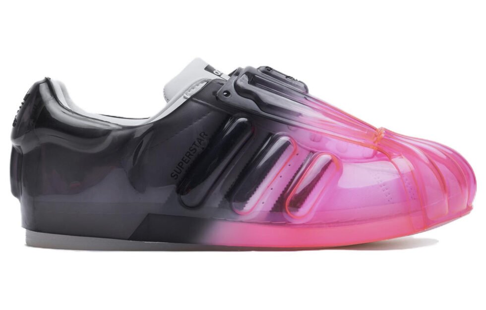 adidas originals Superstar Bubble 'Pink Black' IH3116 - Image 2