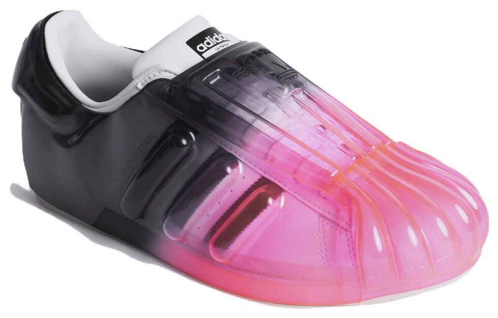 adidas originals Superstar Bubble 'Pink Black' IH3116 - Image 3