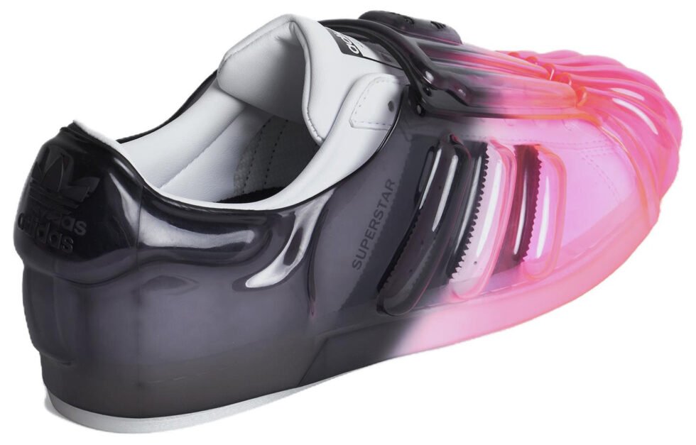 adidas originals Superstar Bubble 'Pink Black' IH3116 - Image 5